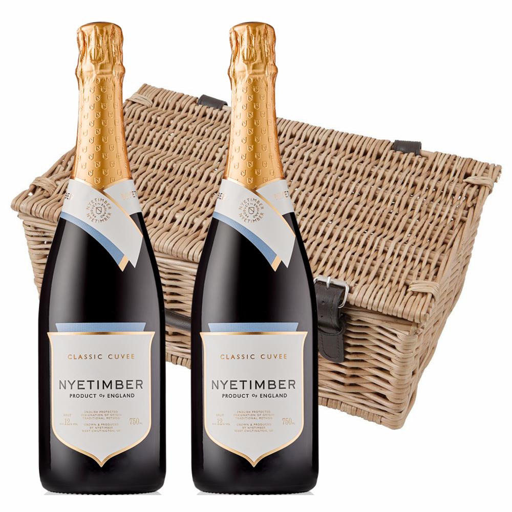 Nyetimber Classic Cuvee English Sparkling 75cl Twin Hamper (2x75cl)